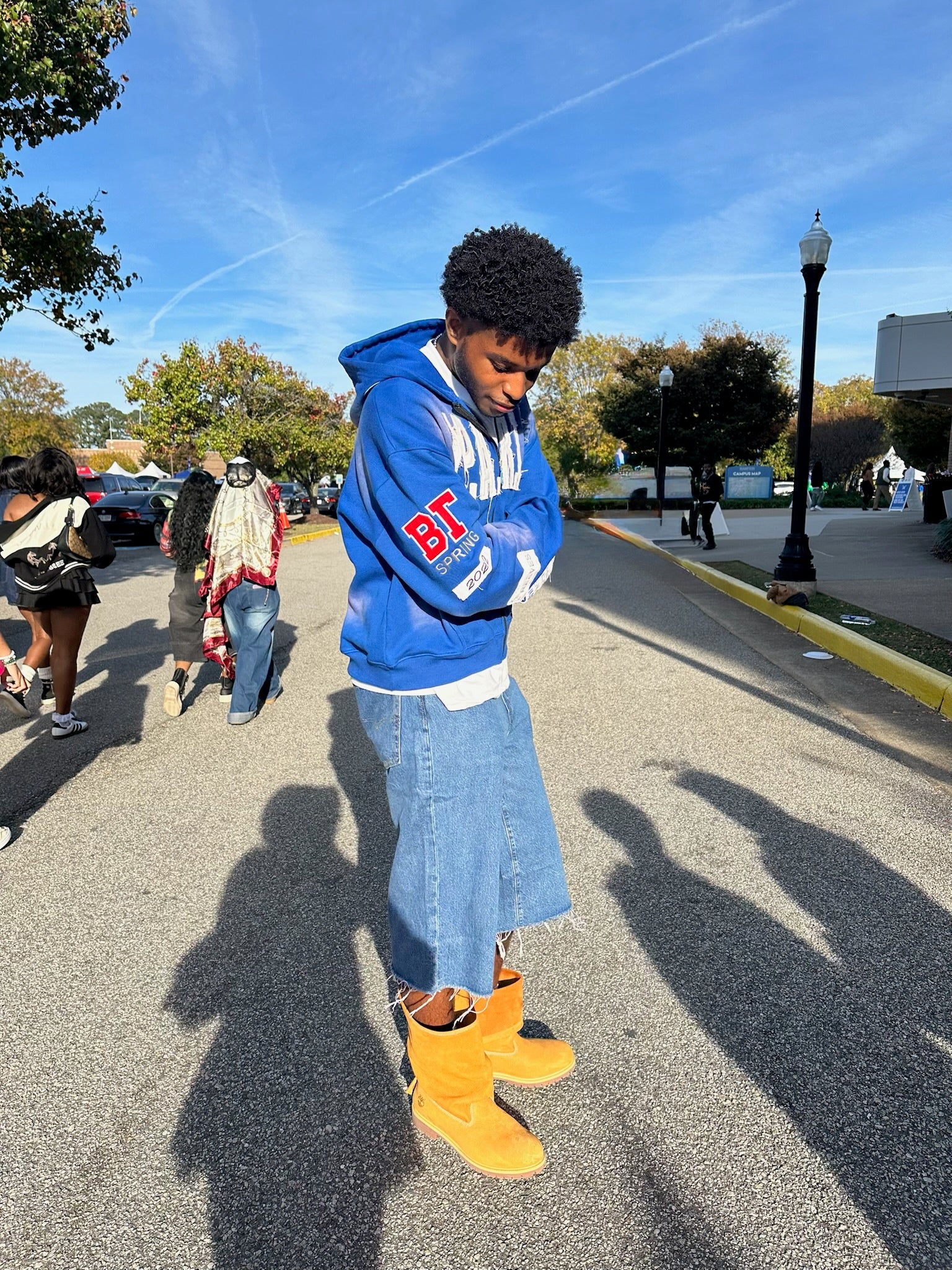 🩸 “BLUE BLOOD & GUTS” HOODIE