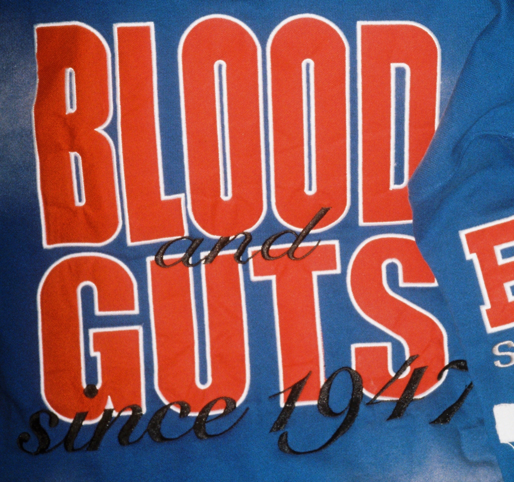 🩸 “BLUE BLOOD & GUTS” HOODIE