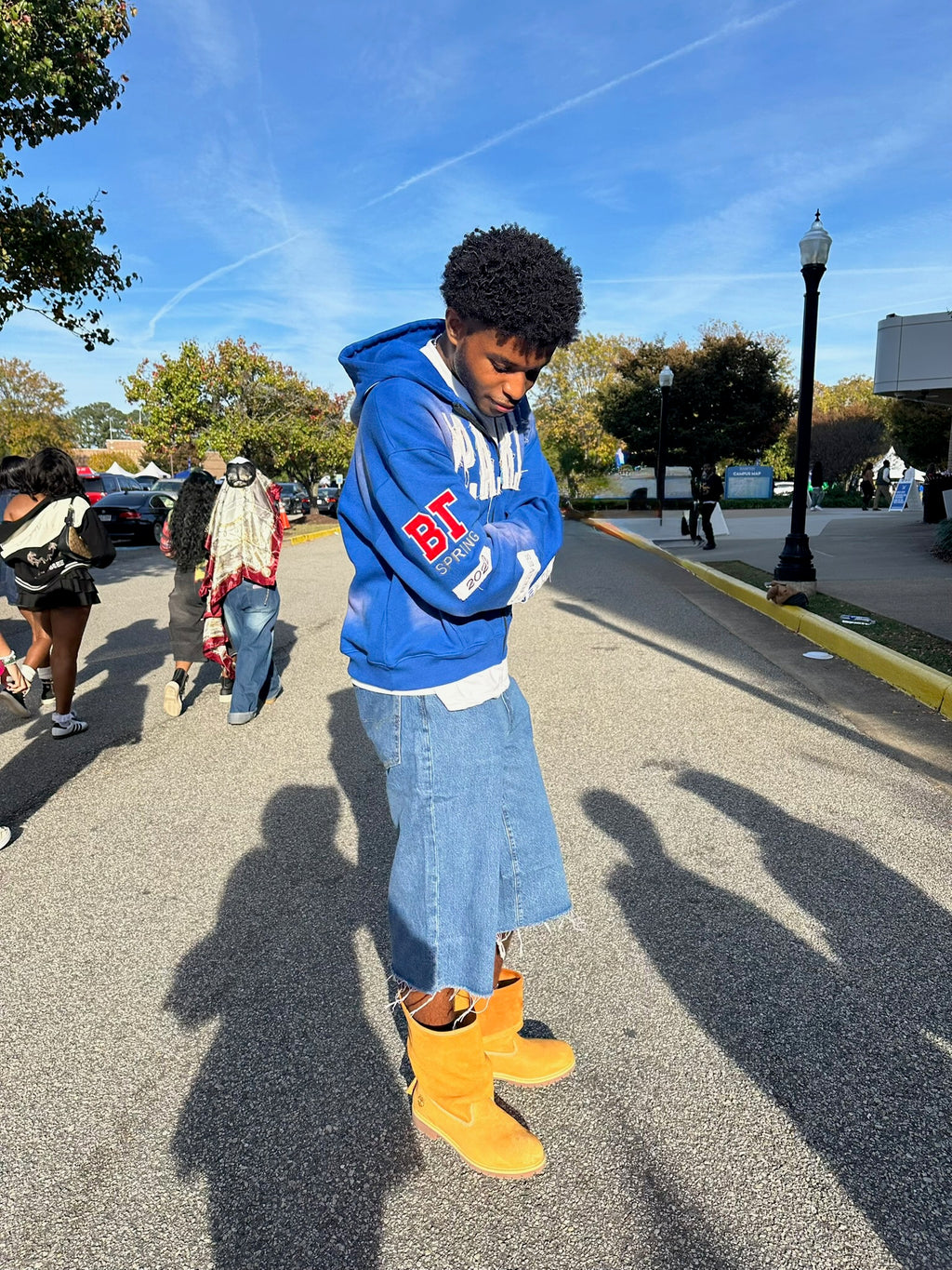 🩸 “BLUE BLOOD & GUTS” HOODIE